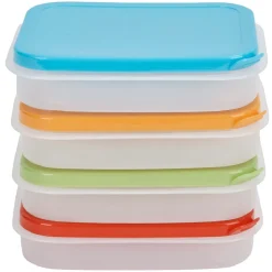 4 boîtes alimentaires rétractables^Gifi Discount