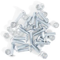 Online Gifi 20 boulons poêlier cruciforme acier zingué - 4x15 mm