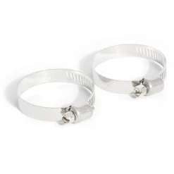 Online Gifi 2 colliers de serrage acier zingué - Ø25 à 40 mm