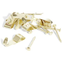 Sale Gifi 8 crochets à tableau avec aiguille acier laitonné - N°0