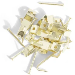 Online Gifi 10 crochets à tableau avec aiguille acier laitonné - N°1