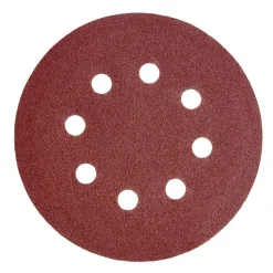 Outlet Gifi 12 disques abrasifs en Corindon pour ponceuses vibrantes - Ø125 mm