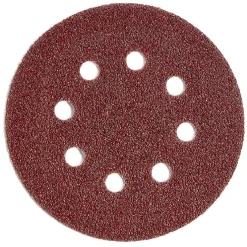 Outlet Gifi 12 disques abrasifs en Corindon pour ponceuses vibrantes - Ø125 mm