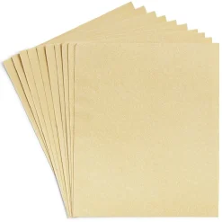 Discount Gifi 12 Feuilles Abrasives en Silex - 230 x 280 mm