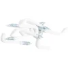 Clearance Gifi 8 gonds à vis acier plastifié blanc - 3x30mm