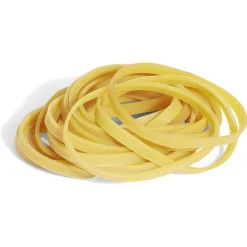 Outlet Gifi 20 élastiques en caoutchouc marron Ø6 cm