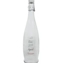 6 verres et 1 bouteille 1 L^Gifi Sale