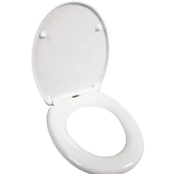 Outlet Gifi Abattant WC blanc smooth close déclipsable