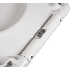 Outlet Gifi Abattant WC blanc smooth close déclipsable