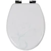Discount Gifi Abattant WC design papillon