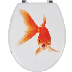 Best Gifi Abattant WC design poisson rouge