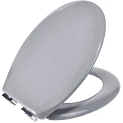 Sale Gifi Abattant WC duroplast gris avec frein de chute déclipsable réglable