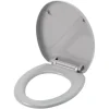 Outlet Gifi Abattant WC gris avec frein de chute