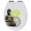 Clearance Gifi Abattant WC motif Bouddha design zen