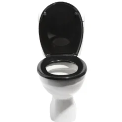 Discount Gifi Abattant WC noir