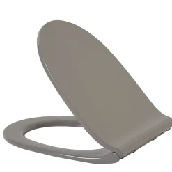 Hot Gifi Abattant WC plat uni taupe