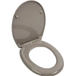 New Gifi Abattant WC taupe smooth close déclipsable