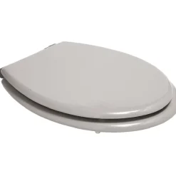 Gifi Abattant WC uni taupe avec frein de chute