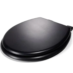 Gifi Abattant WC universel en bois noir