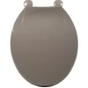 Outlet Gifi Abattant WC universel taupe