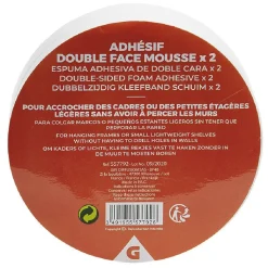 Hot Gifi Adhésif double face mousse x2