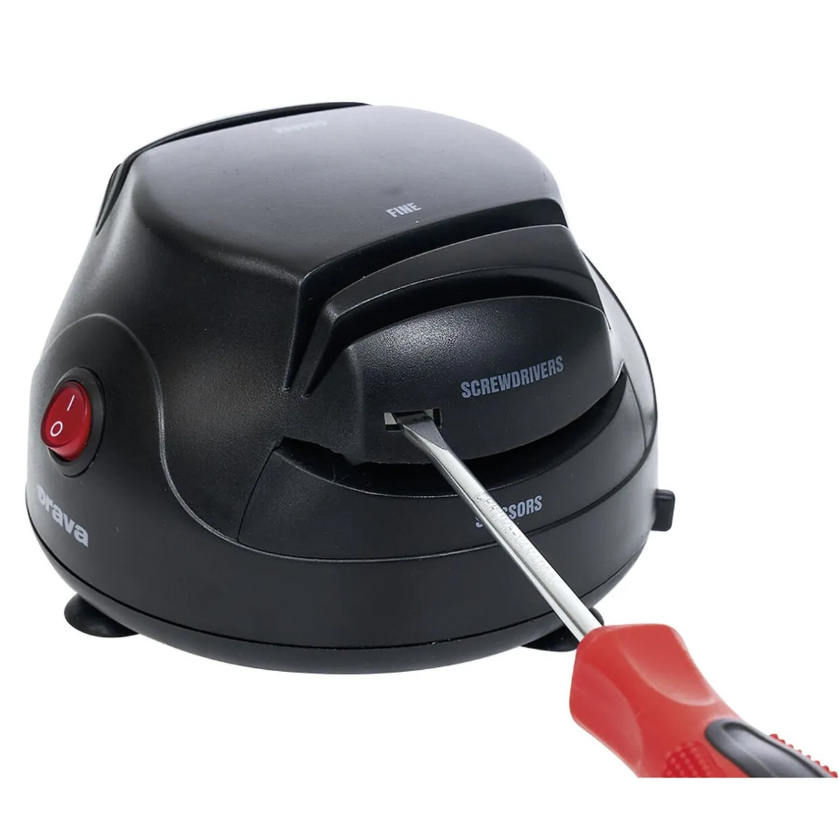 Aiguiseur électrique pour couteau tournevis et ciseaux 60W^Gifi Discount