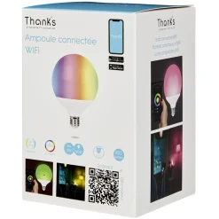 Online Gifi Ampoule bulbe LED connectée couleurs changeantes E27 80 W