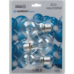 Clearance Gifi Ampoule éco halogène Homday x3