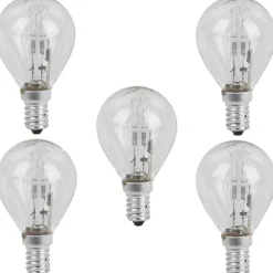 Gifi Ampoule halogène E14 28 Watts G45 x5