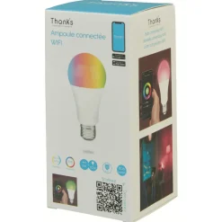 Clearance Gifi Ampoule LED connectée couleurs changeantes E27 60 W