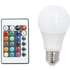 Outlet Gifi Ampoule LED E27 couleurs changeantes