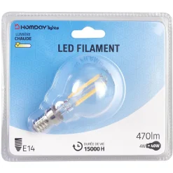 Outlet Gifi Ampoule led filament