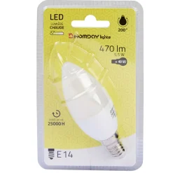 New Gifi Ampoule LED forme flamme Homday lumière chaude