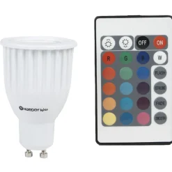 Discount Gifi Ampoule LED GU10 couleurs changeantes