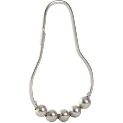 Sale Gifi Anneau de douche métal gris x12