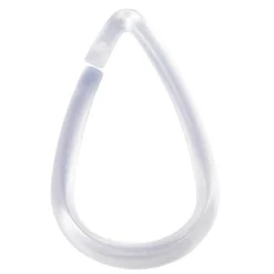 Discount Gifi Anneau rideau de douche transparent x12