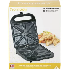 Appareil à croque monsieur extra large^Gifi Outlet