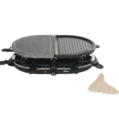 Appareil à raclette 8 personnes grill et pierre Princess^Gifi New