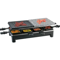 Appareil à raclette avec pierre de cuisson 8 personnes 1500W^Gifi New