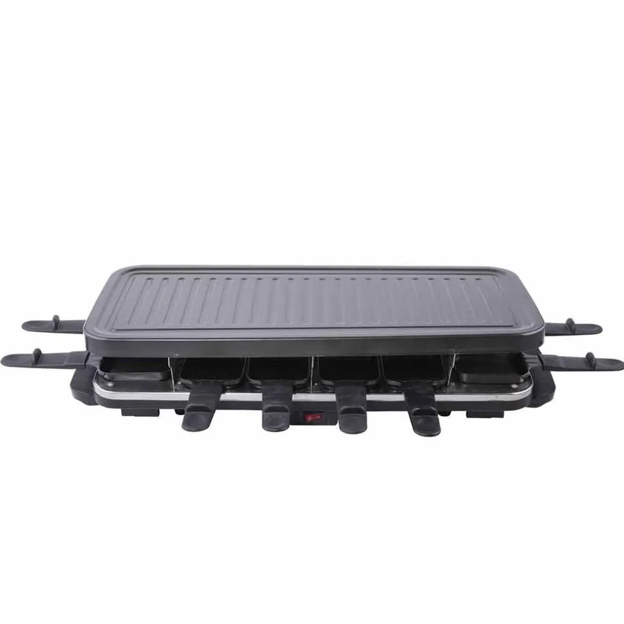 Appareil à raclette XXL grill Homday noir 12 personnes^Gifi Online