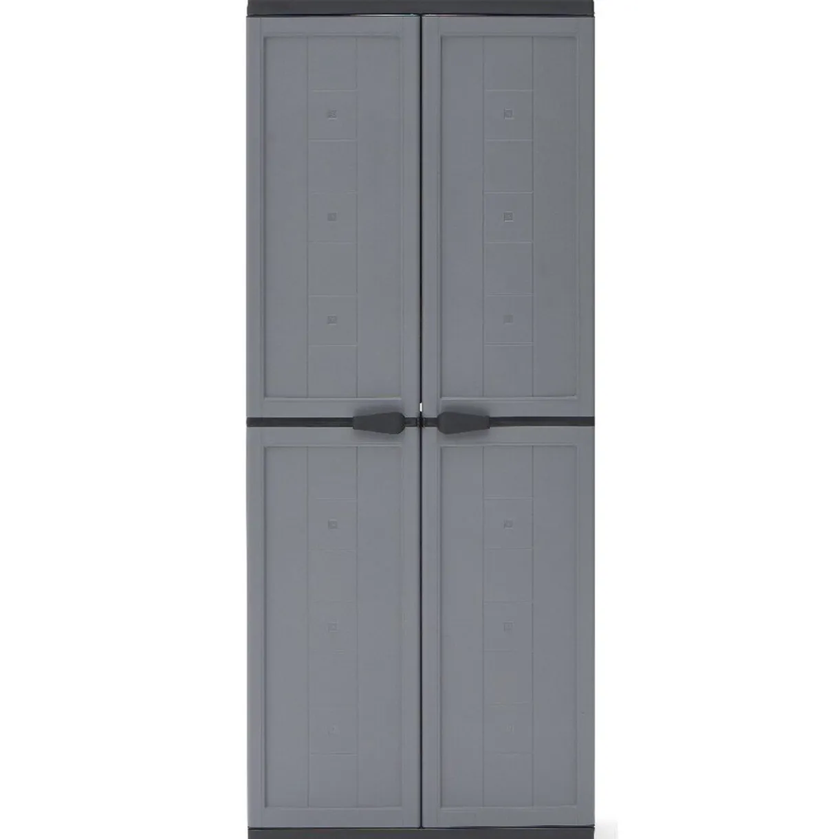 Rangement|Gifi Armoire de rangement en plastique kis jolly gris