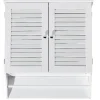 Gifi Armoire de salle de bain murale blanc Valentine