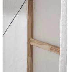 Rangement|Gifi Armoire dressing en bois et housse coton