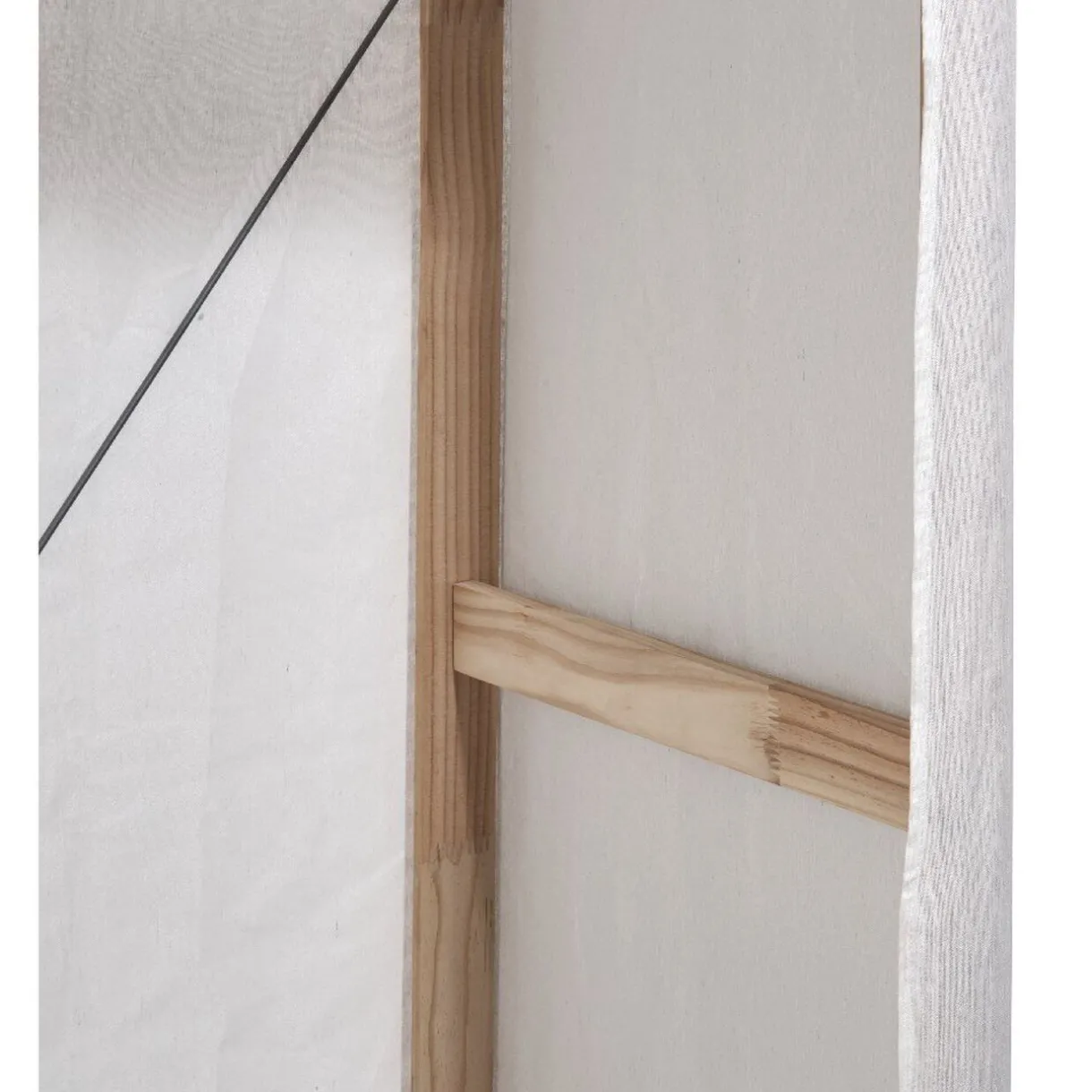 Rangement|Gifi Armoire dressing en bois et housse coton