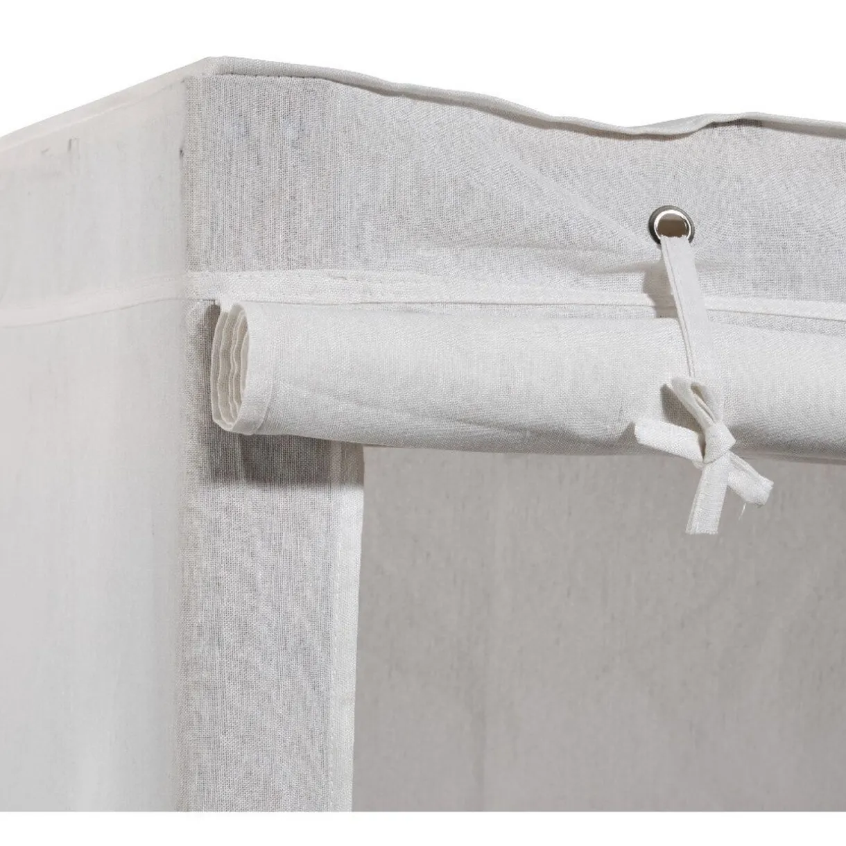 Rangement|Gifi Armoire dressing en bois et housse coton