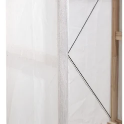 Rangement|Gifi Armoire dressing en bois et housse coton