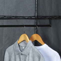 Rangement|Gifi Armoire dressing gris