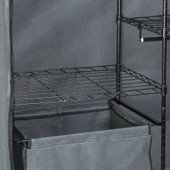 Rangement|Gifi Armoire dressing gris