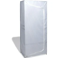 Rangement|Gifi Armoire dressing penderie blanc