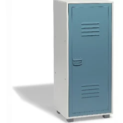 Rangement|Gifi Armoire Noé blanche et bleu orage